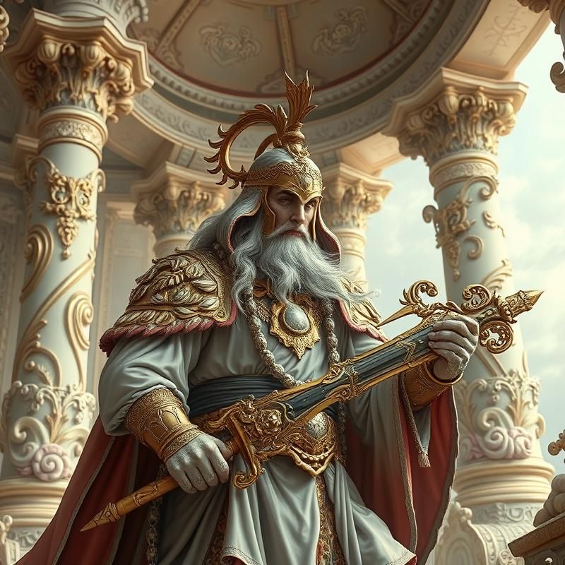 rococo style AI art