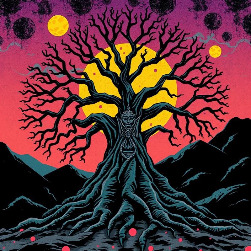 screen printing style AI art