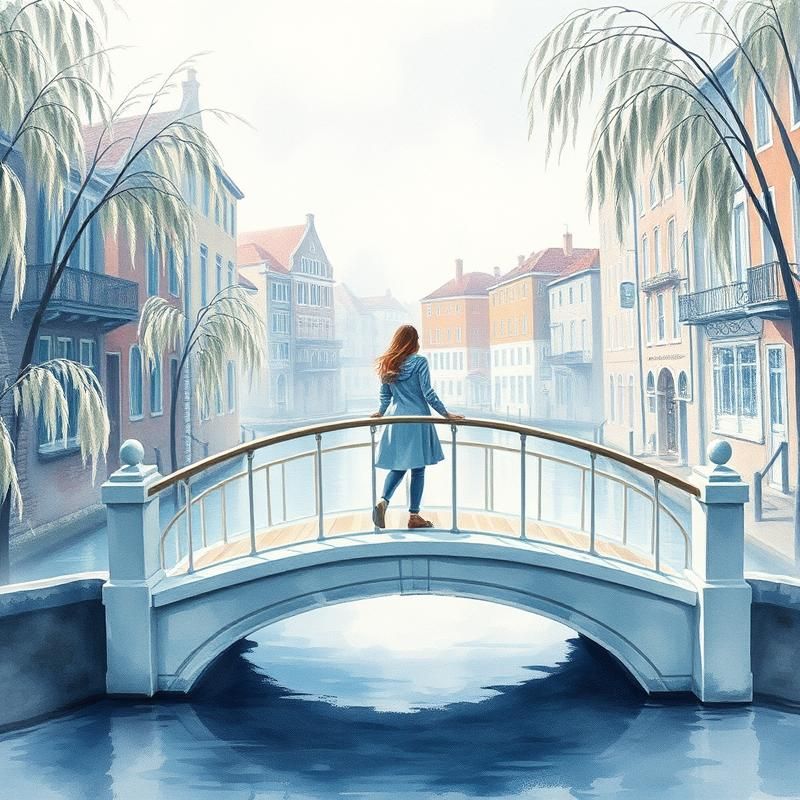 watercolor style AI art