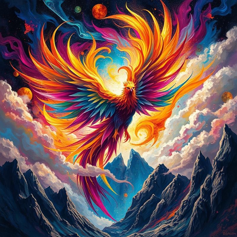 abstract style AI art