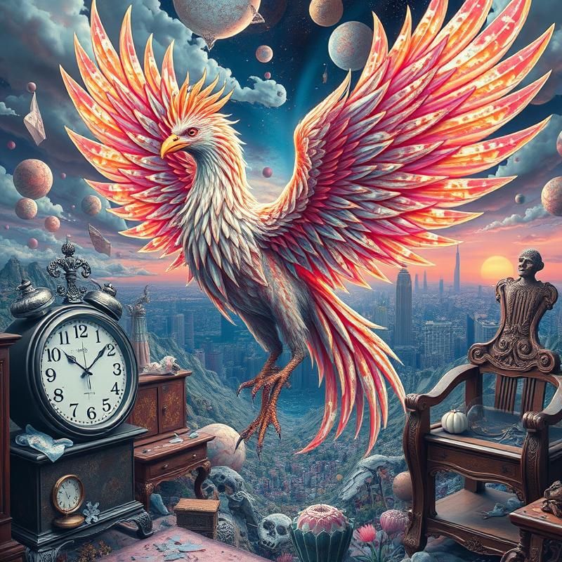 pop surrealism style AI art