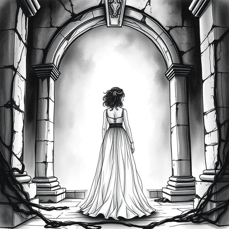 ink drawing style AI art