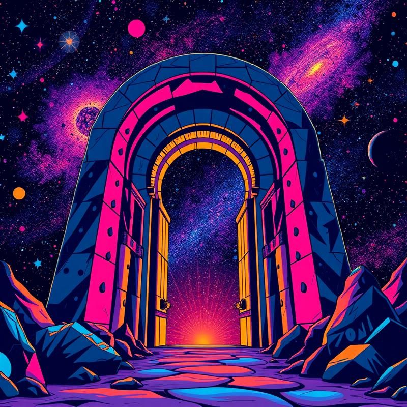 pop art style AI art
