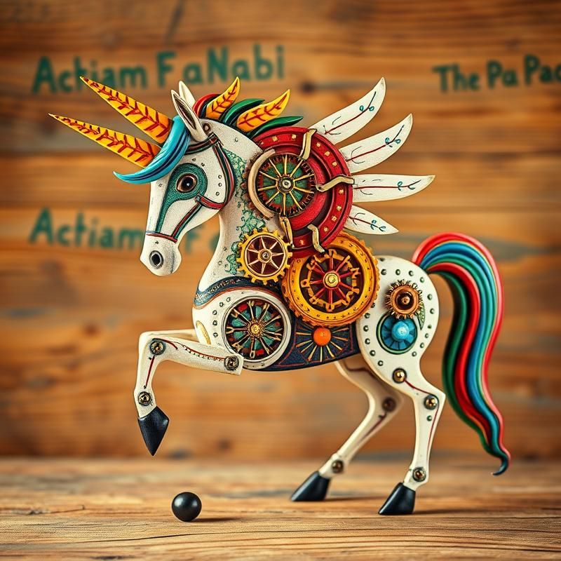 folk art style AI art