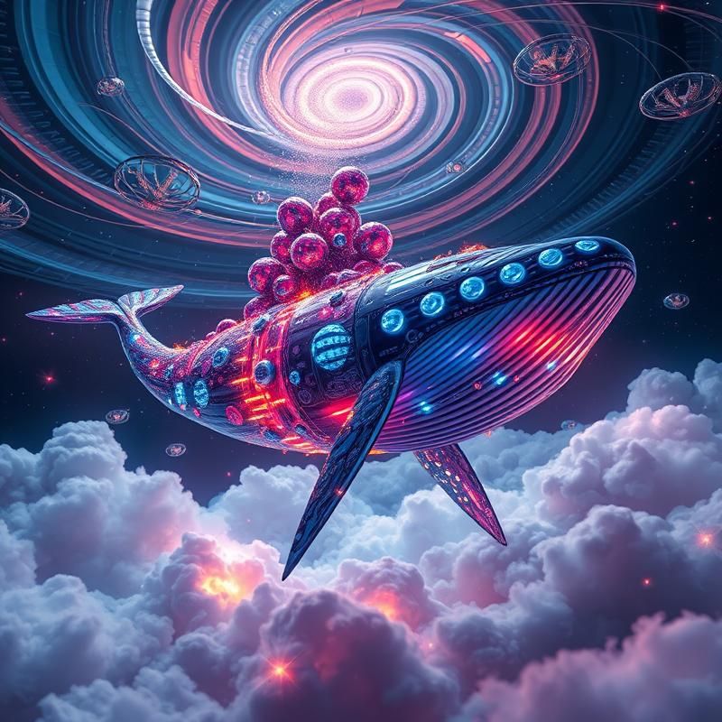 kinetic art style AI art