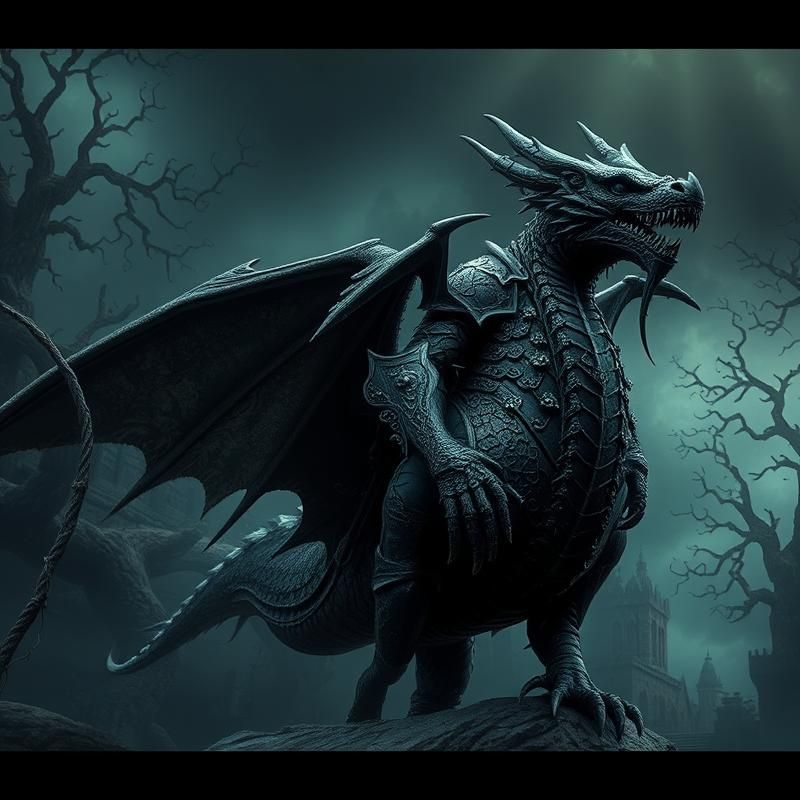 gothic style AI art