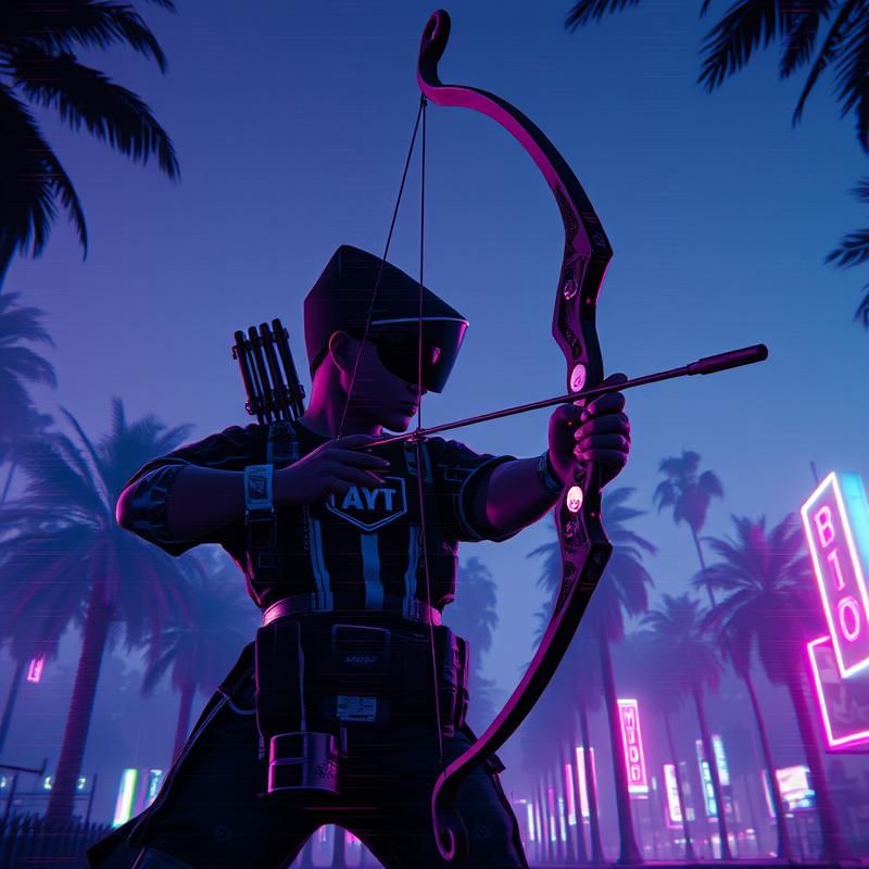 vaporwave style AI art