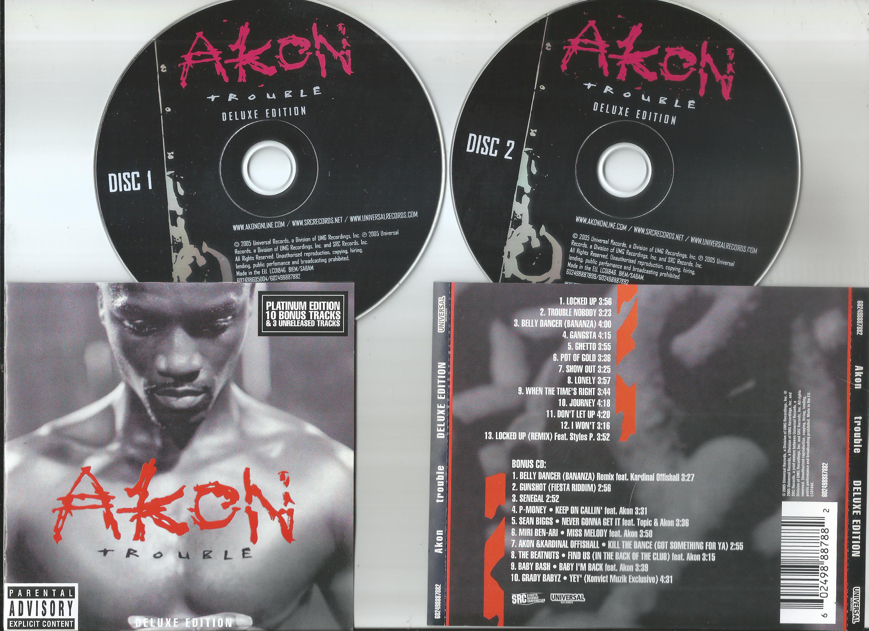 AKON Trouble (2CD set)