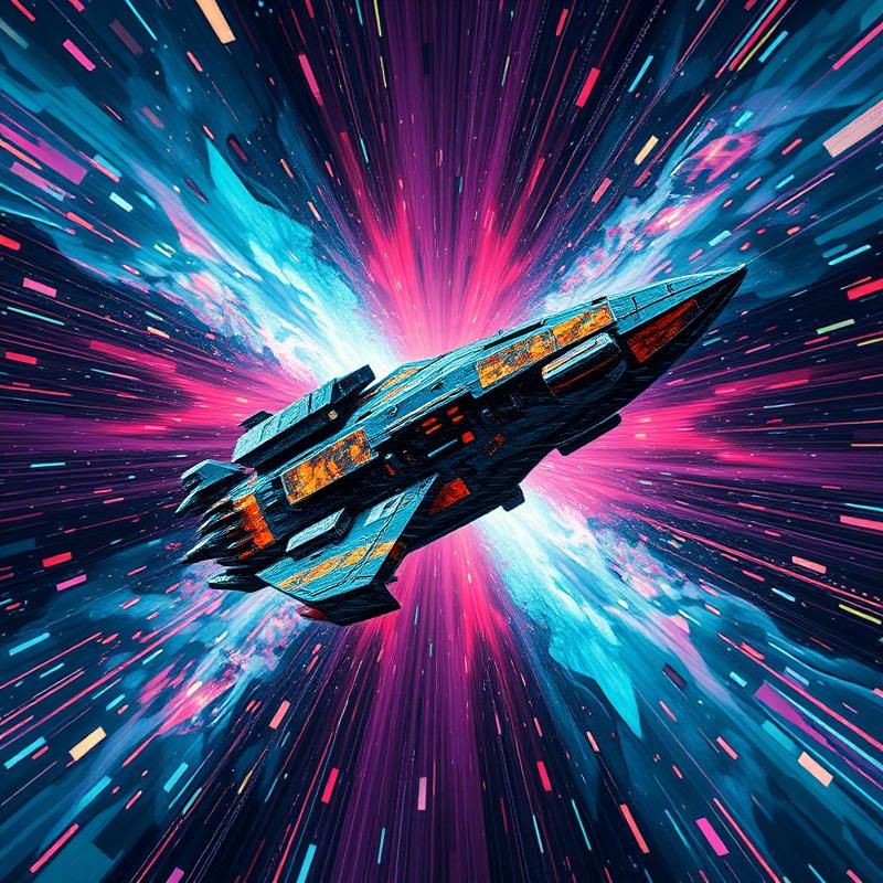 new media art style AI art