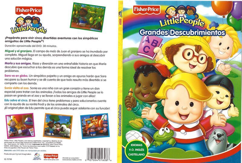 635e13a1bfd0c4d0816a76d6c7ef2535 - Little People - Grandes descubrimientos [1999] [DVD9] [Castellano - Inglés] [Animación] [MEGA]