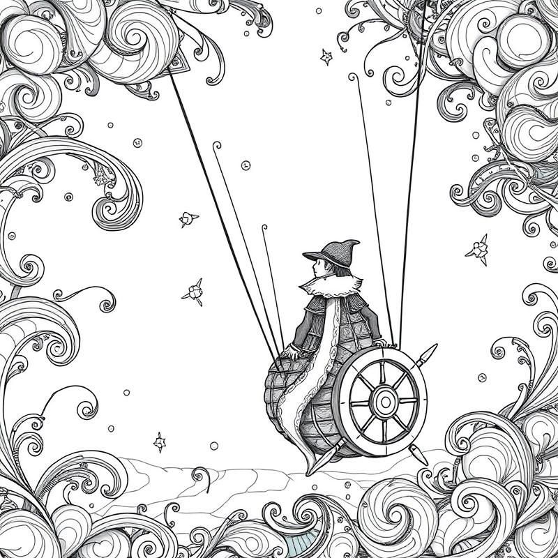 zentangle style AI art