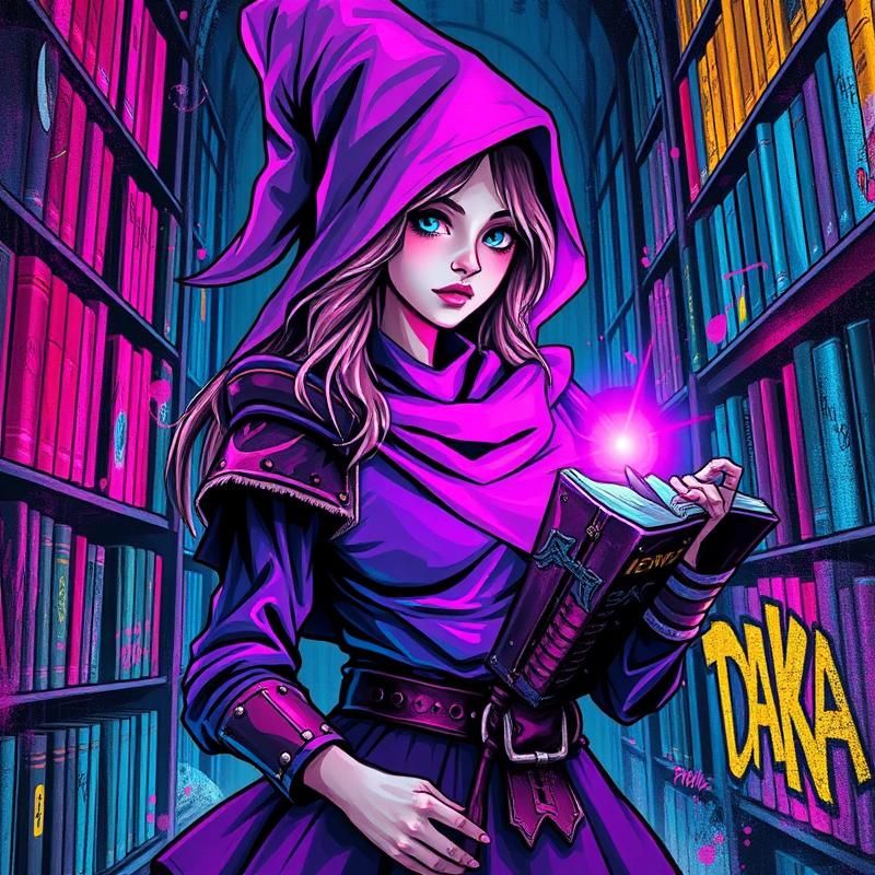 graffiti style AI art