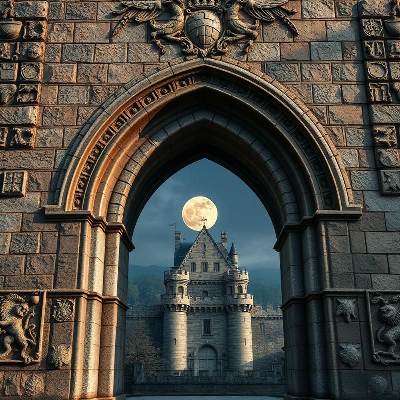 medieval style AI art