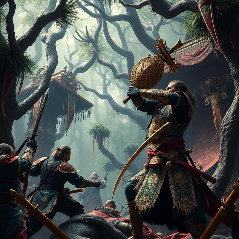 maximalist style AI art