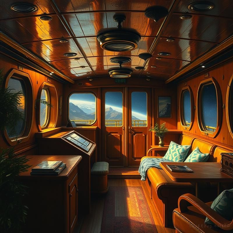 oil painting style AI art