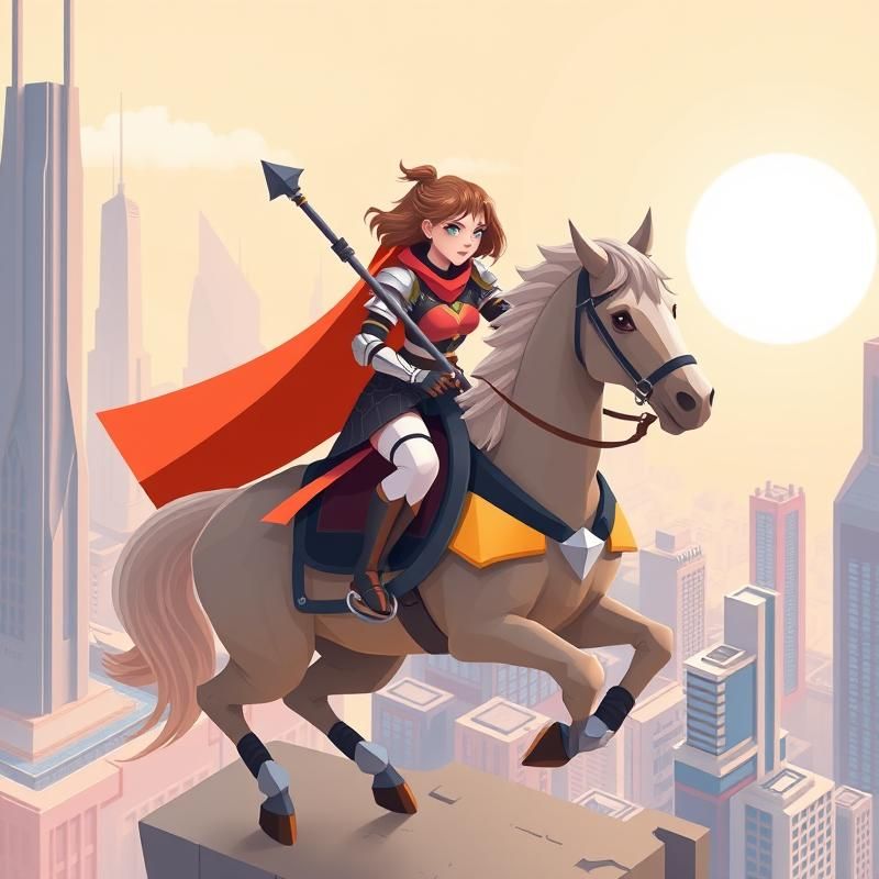 isometric style AI art