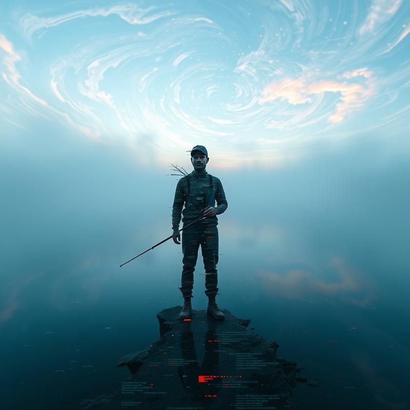 new media art style AI art