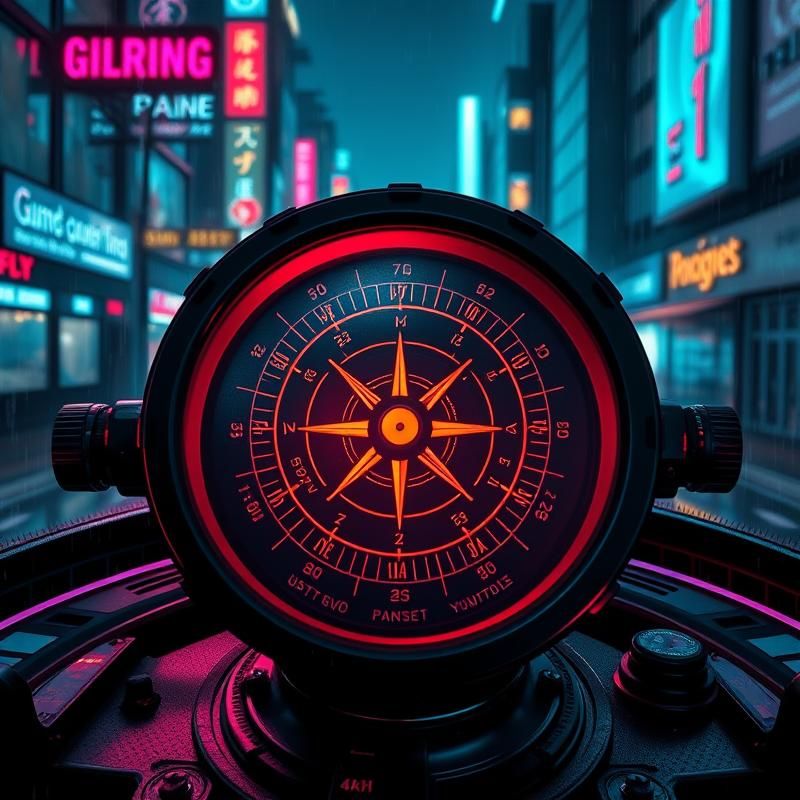 synthwave style AI art