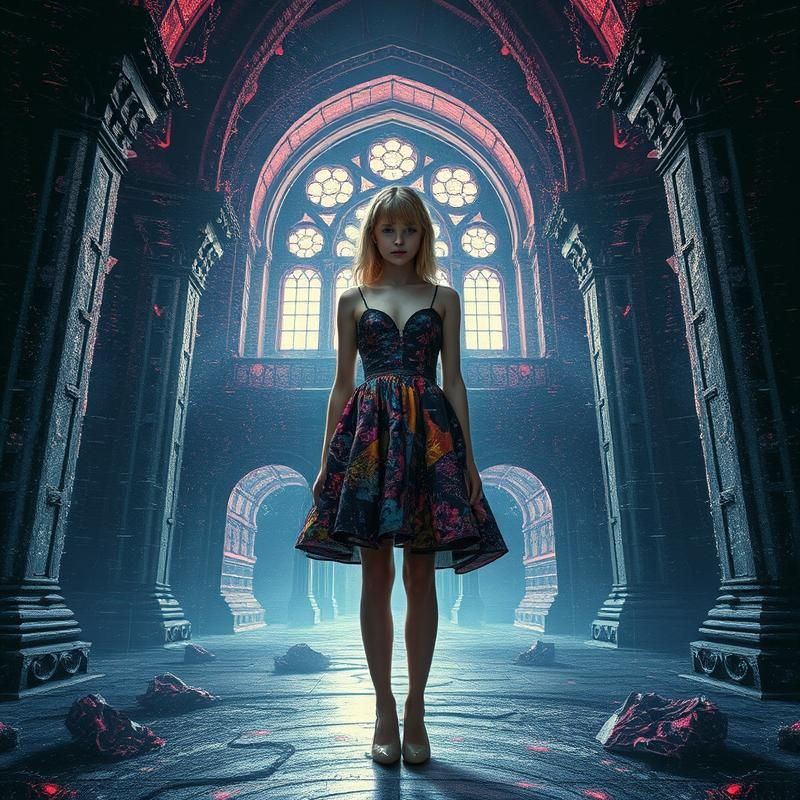 new media art style AI art