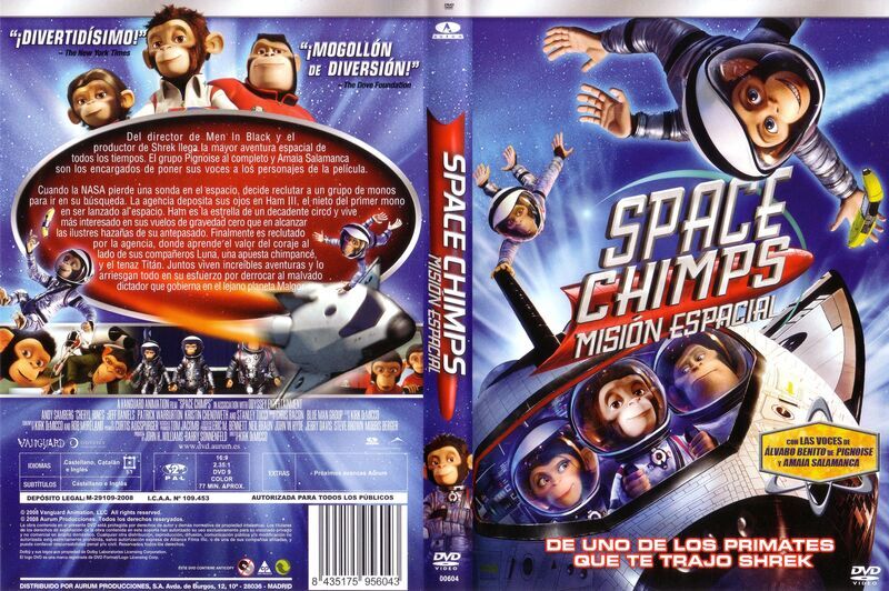 5d12afbcda2f08d145e3f600ea671d1b - Space Chimps 1 - Misión espacial [2008] [DVD9] [Castellano - Catalán - Inglés] [Animación] [MEGA]