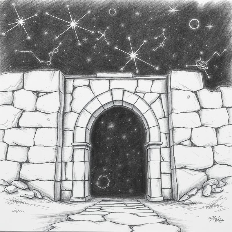 pencil sketch style AI art