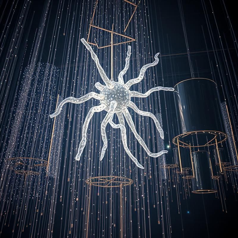 installation art style AI art