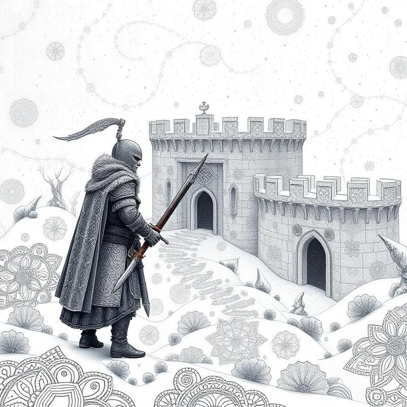zentangle style AI art