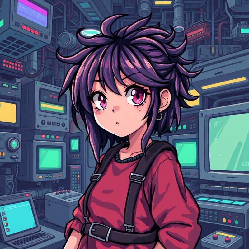 8-bit art style AI art