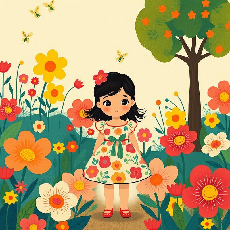 naive art style AI art