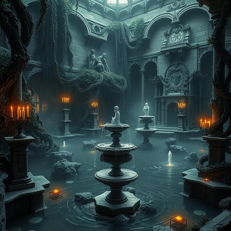 gothic style AI art