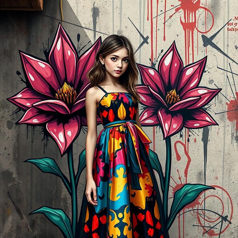graffiti style AI art