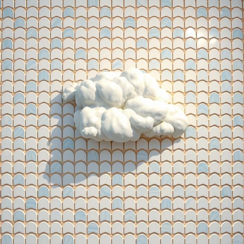 mosaic style AI art