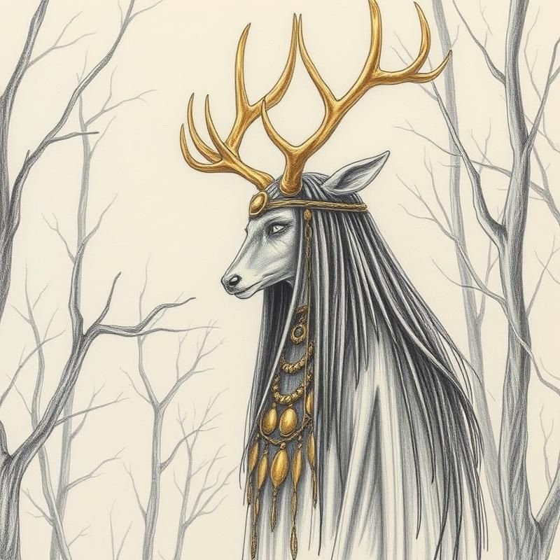 pencil sketch style AI art