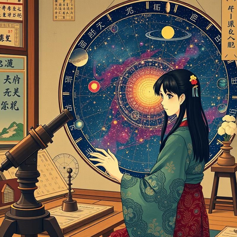 ukiyo-e style AI art