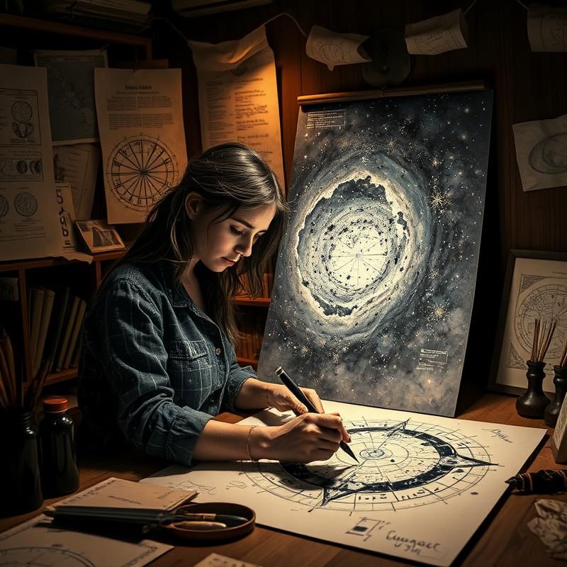 ink drawing style AI art