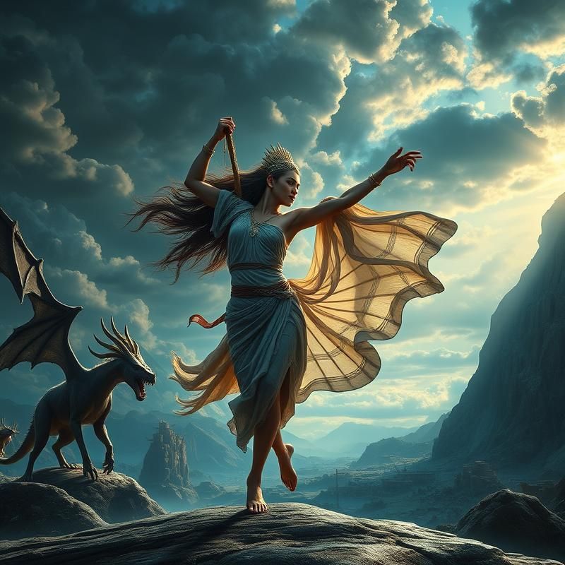 concept art style AI art