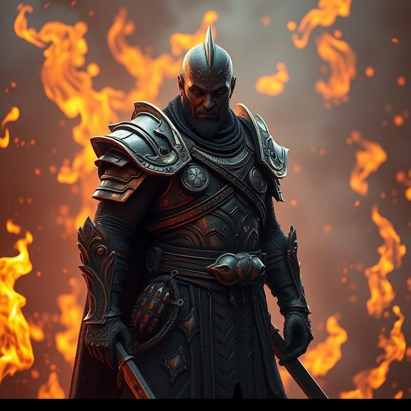 3D rendering style AI art