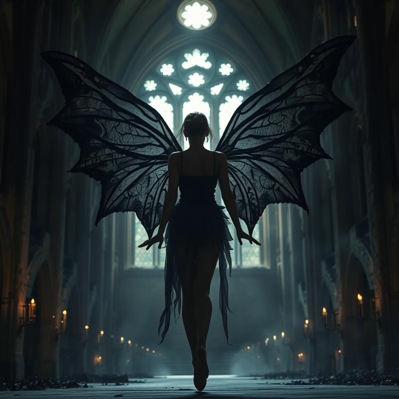 gothic style AI art