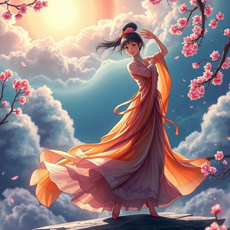 anime style AI art