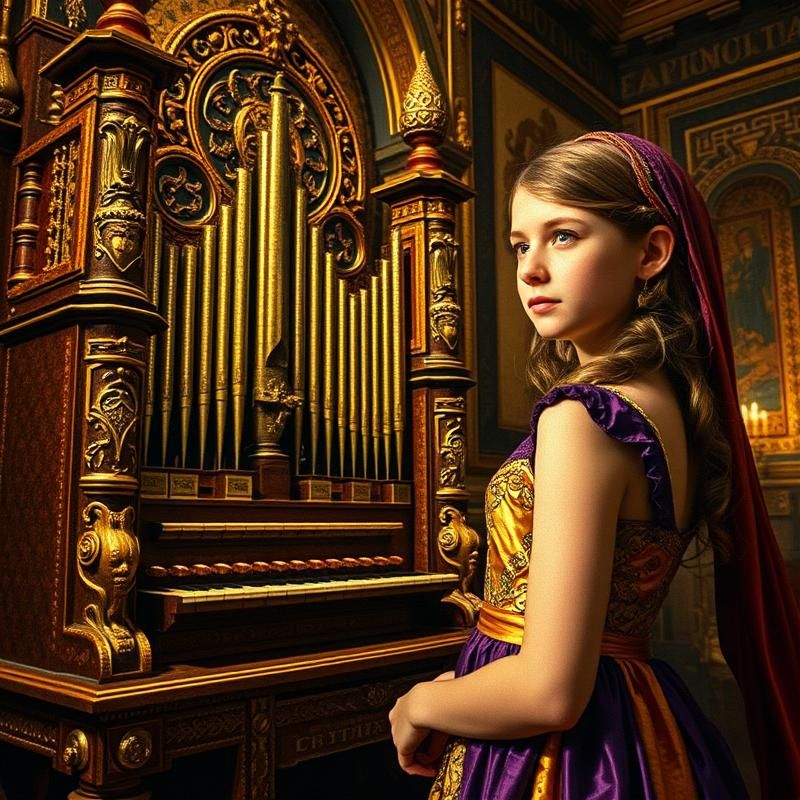 byzantine style AI art