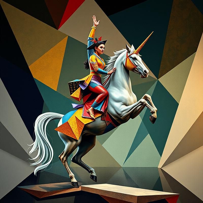 constructivist style AI art