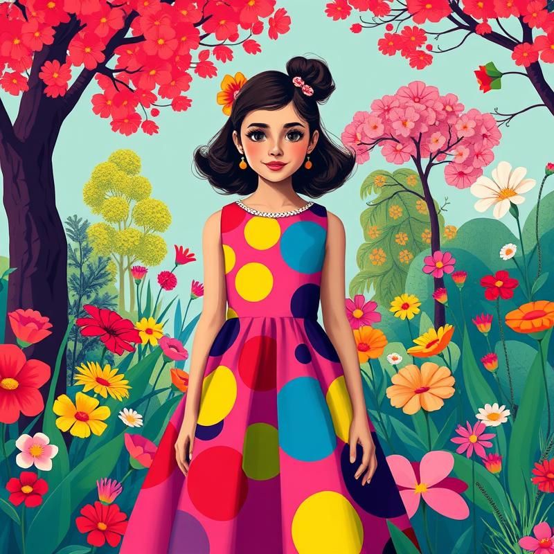 pop art style AI art
