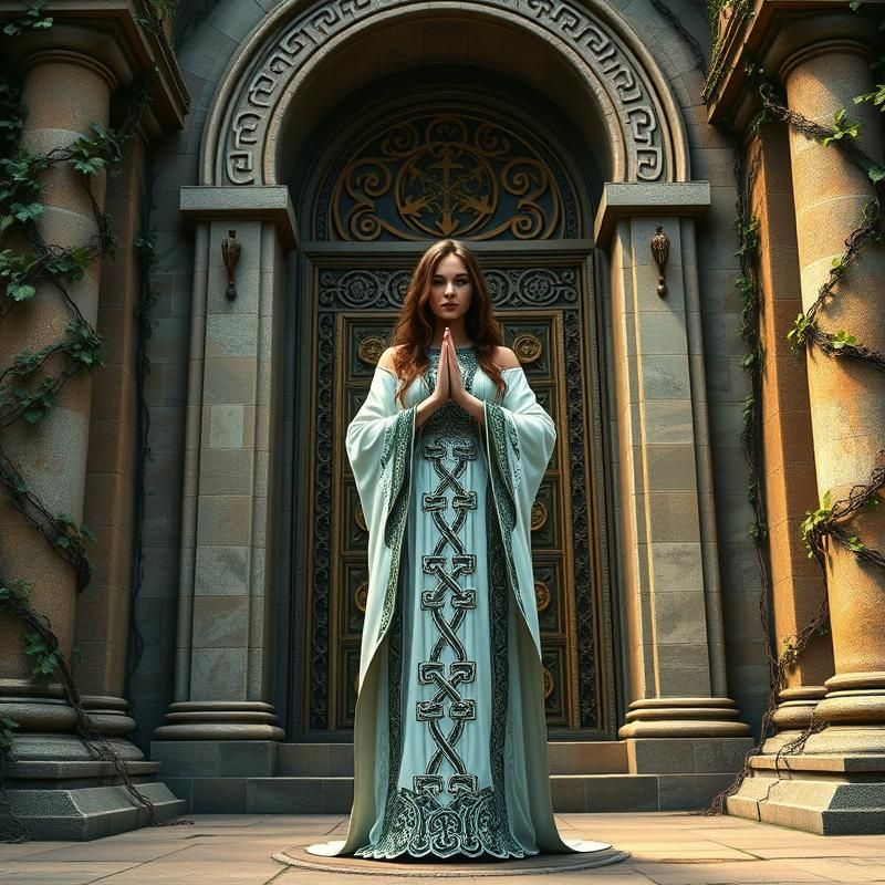 celtic style AI art