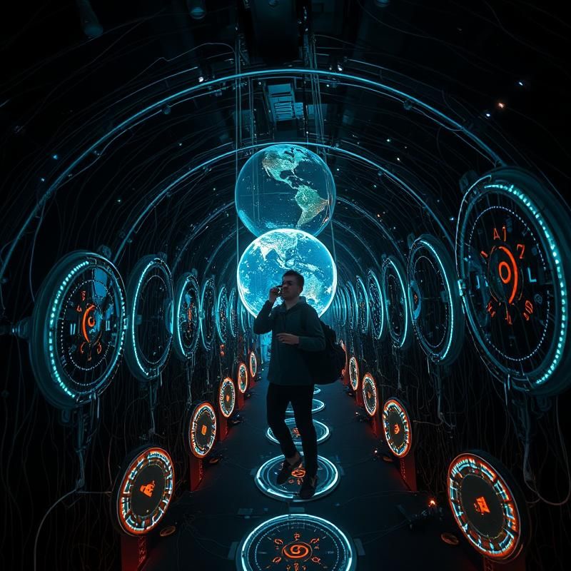 installation art style AI art