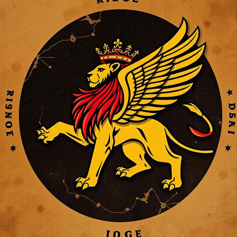 vintage poster style AI art