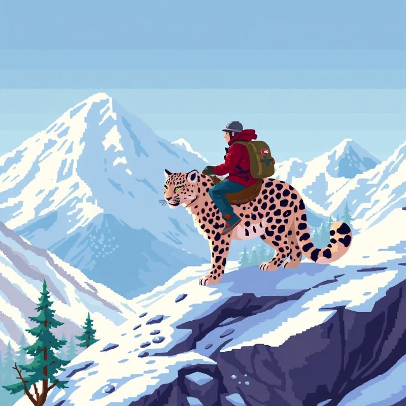 pixel art style AI art