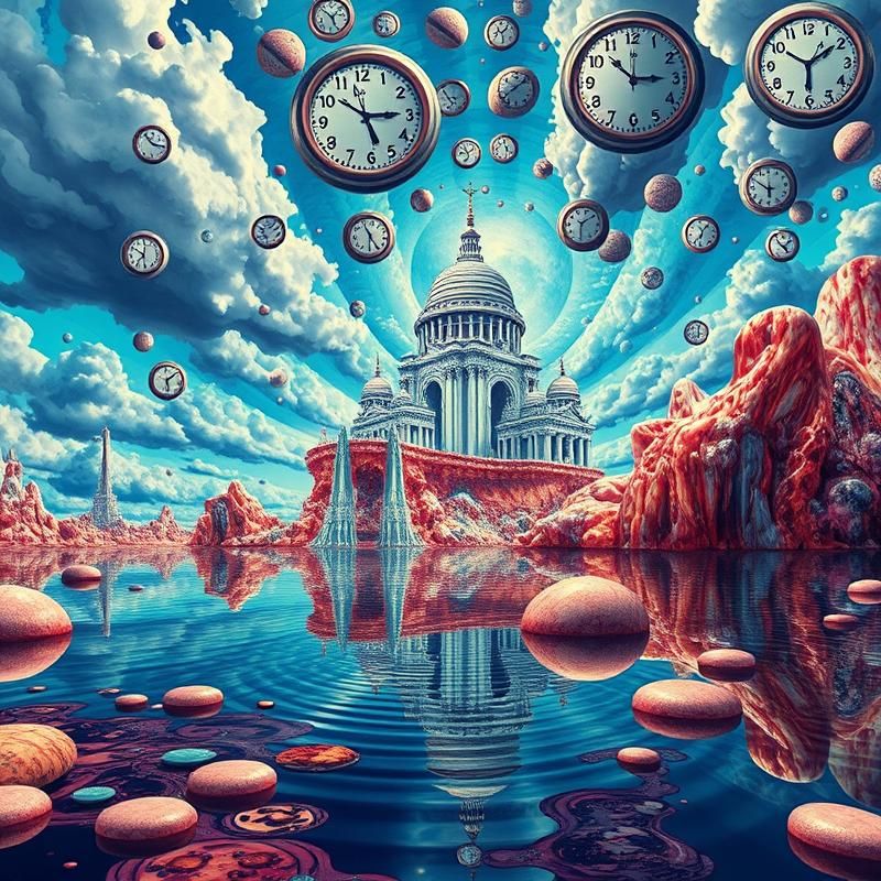 pop surrealism style AI art