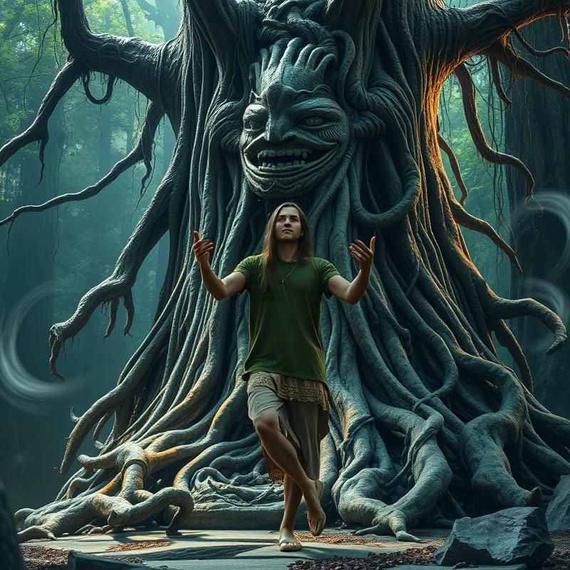 organic style AI art