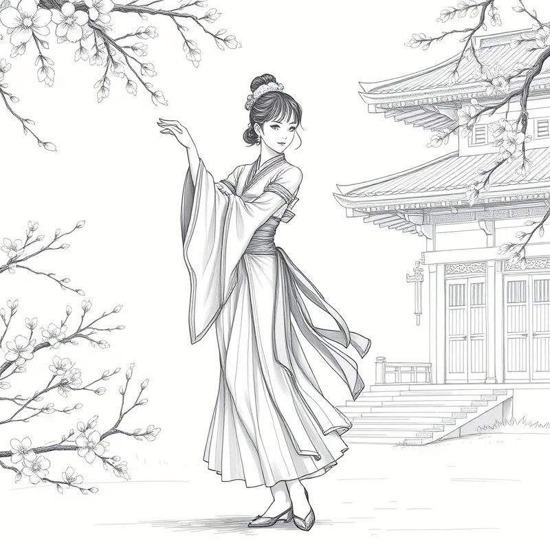 pencil sketch style AI art
