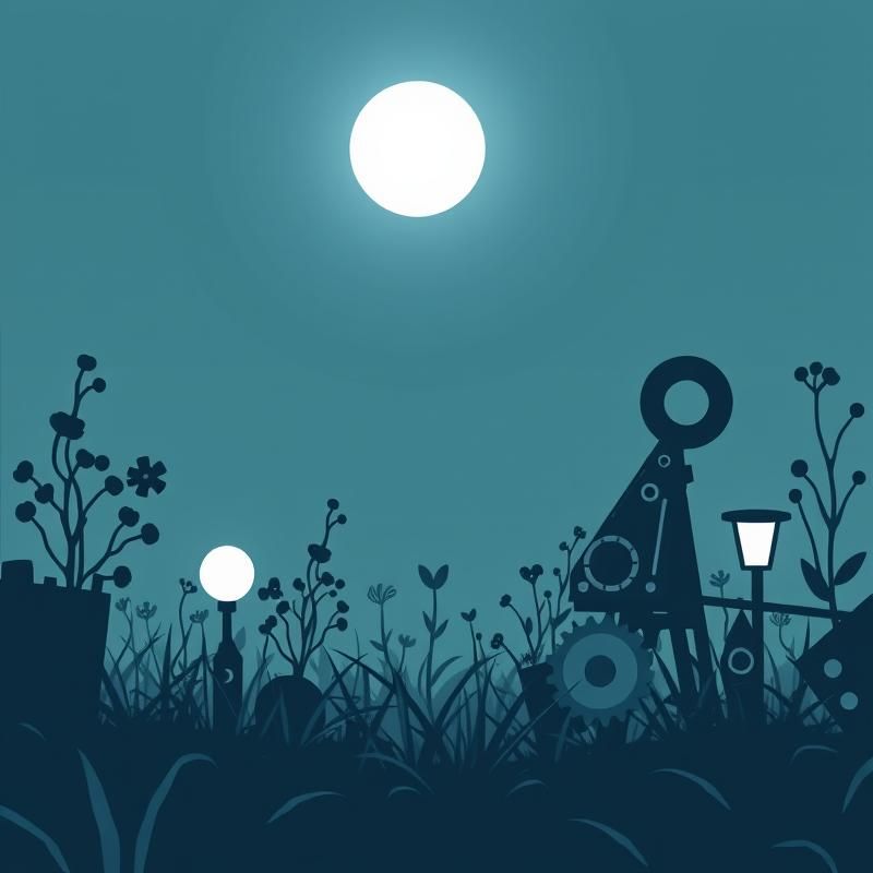 minimalist style AI art